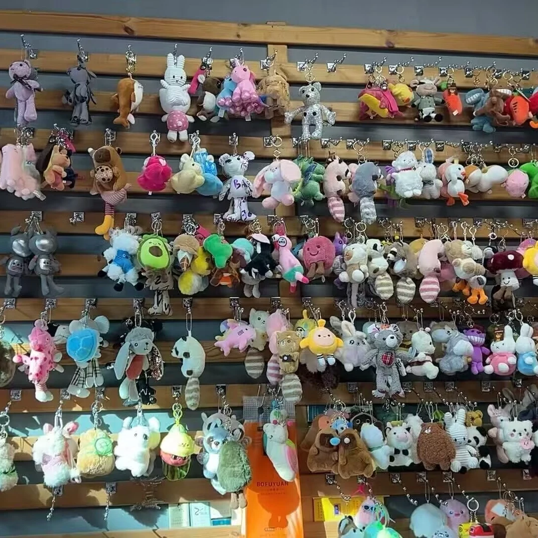 可爱毛绒钥匙扣/背包挂件