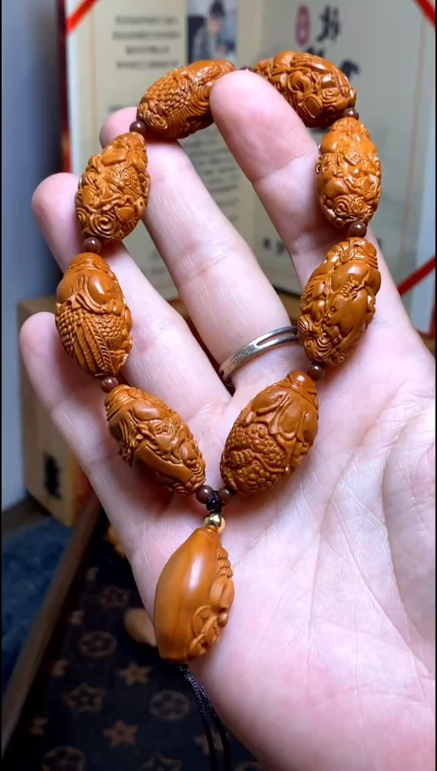 橄榄核手串/手链橄榄核精品核雕