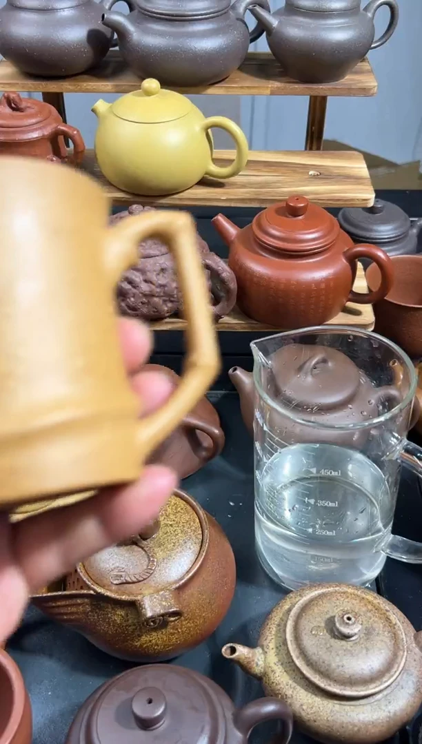 茶杯紫砂小**。全手工微瑕不退不换