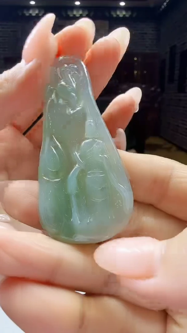 翡翠未镶嵌吊坠(不含链)168