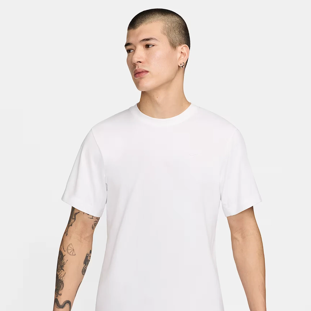 Nike耐克男子Dri-FIT Primary 白色透气速干百搭T恤DV9832-100