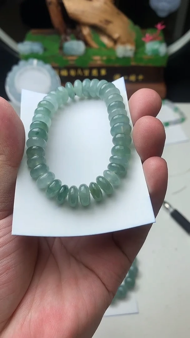 未镶嵌定制翡翠看**6珠子