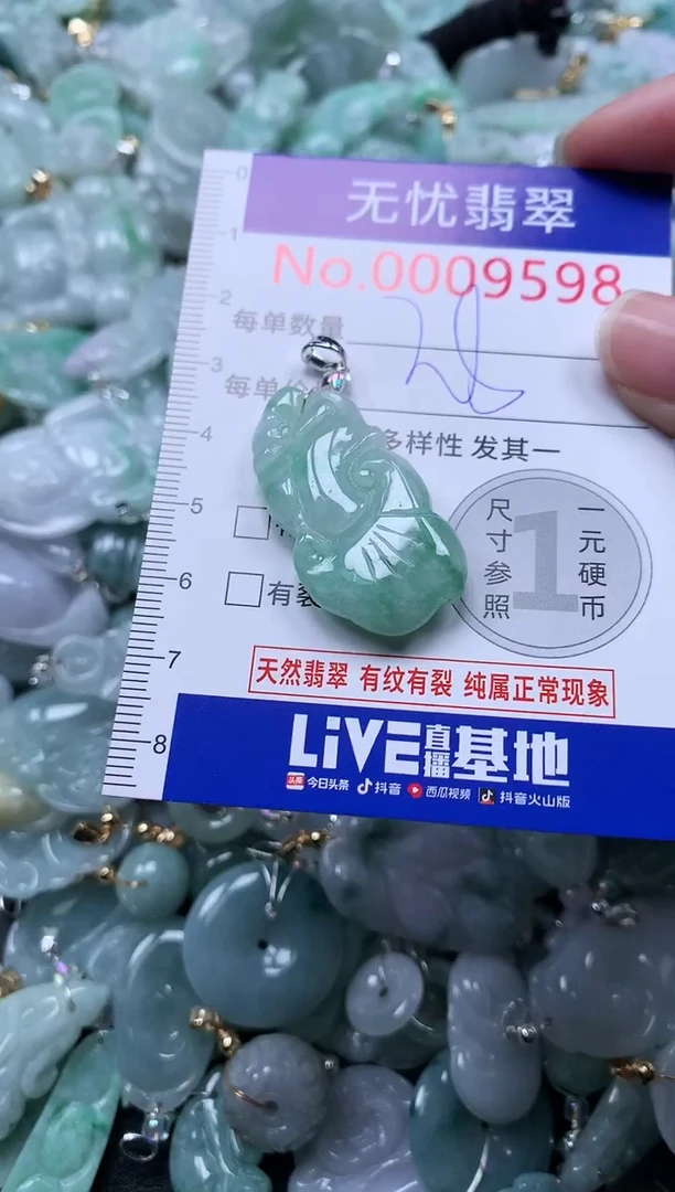 颈饰未镶嵌翡翠9598