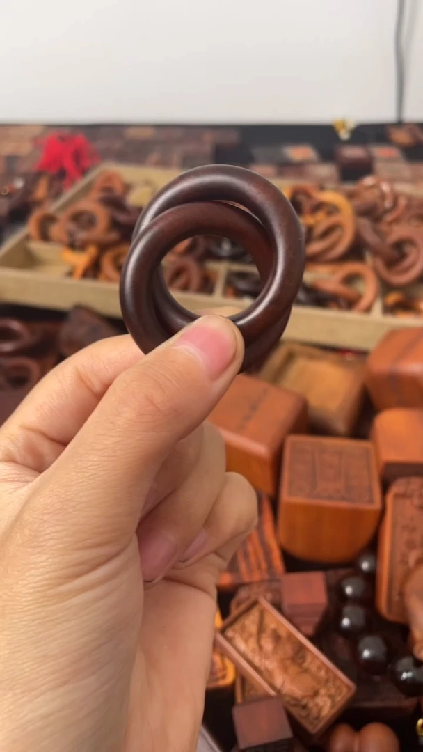 【闪购商品】木枣木玉华素圈小乾坤圈