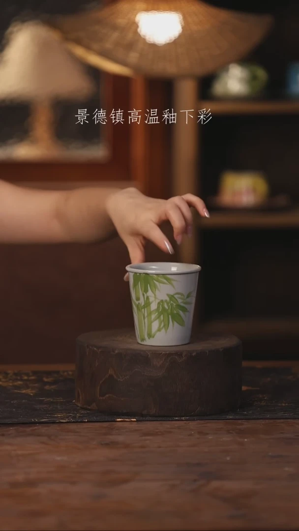 景德镇高温釉下手绘陶瓷074