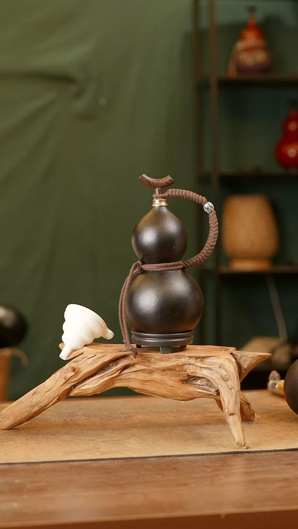 23号精品天然大漆酒葫芦一物一拍~