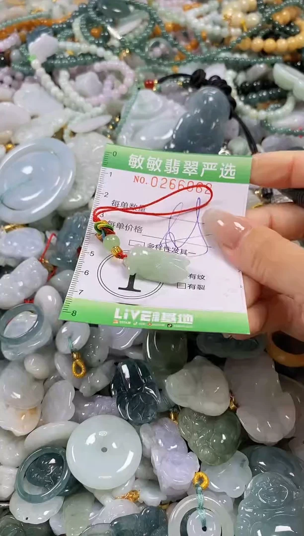 翡翠未镶嵌颈饰闪购0266062多样性发其一