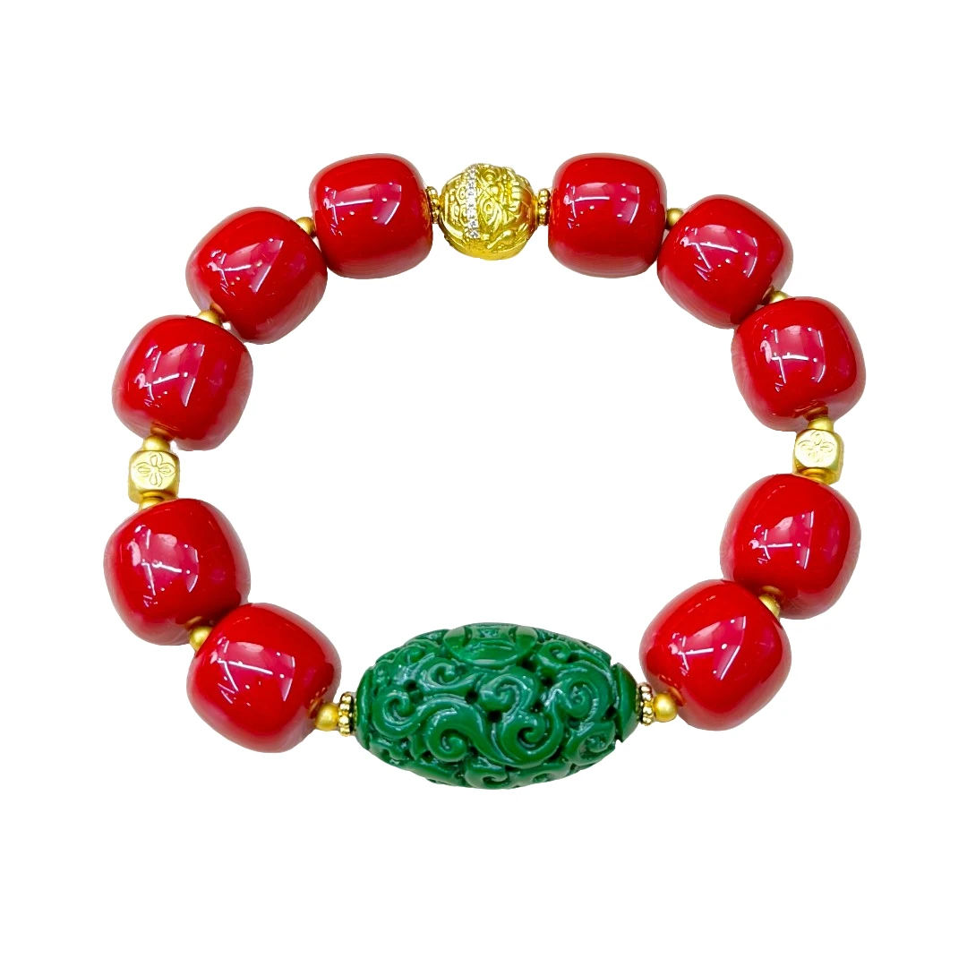 【小天总专属】Q025 精美三 姑 娘手串 多样性发其一