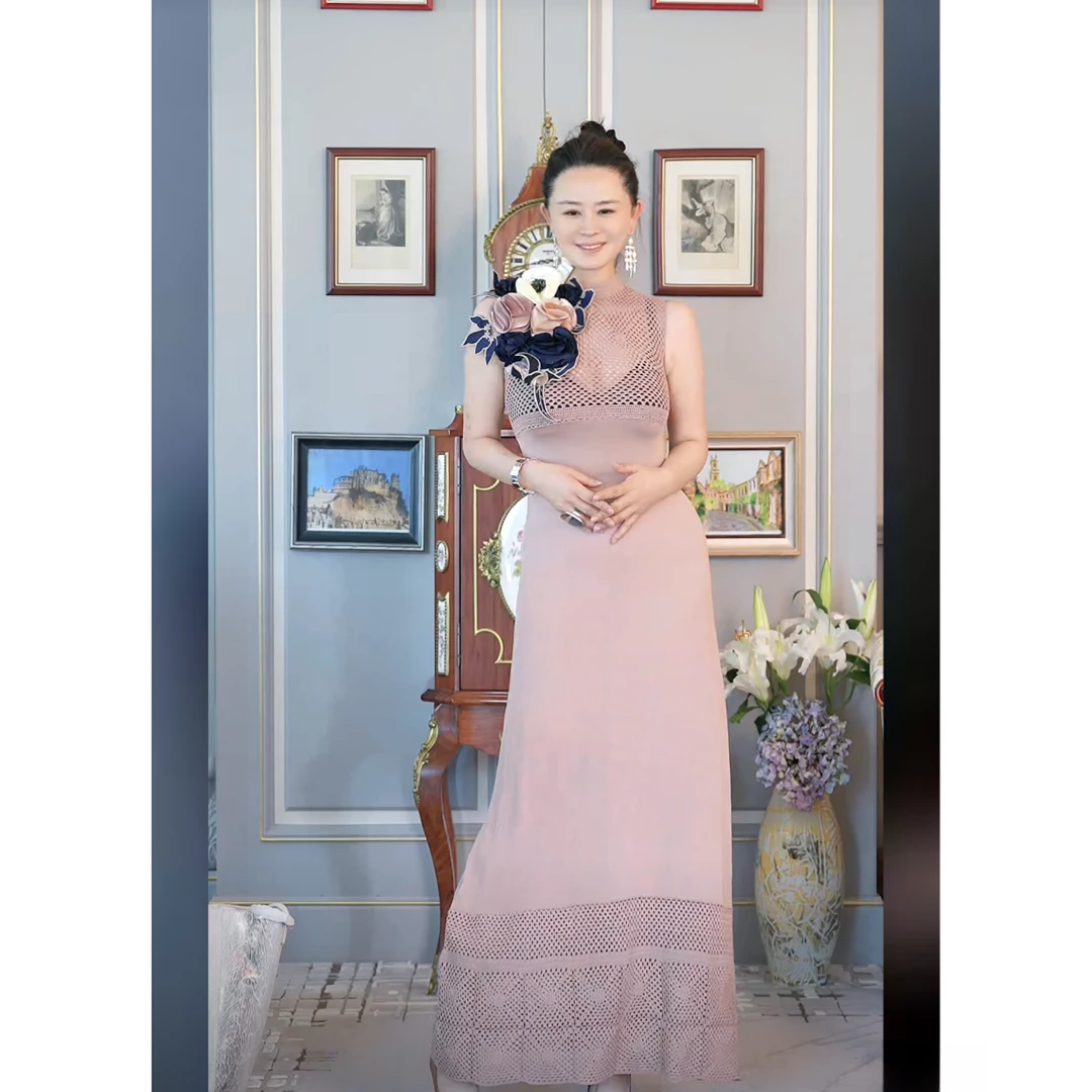 芝芙连衣裙王璇原创设计