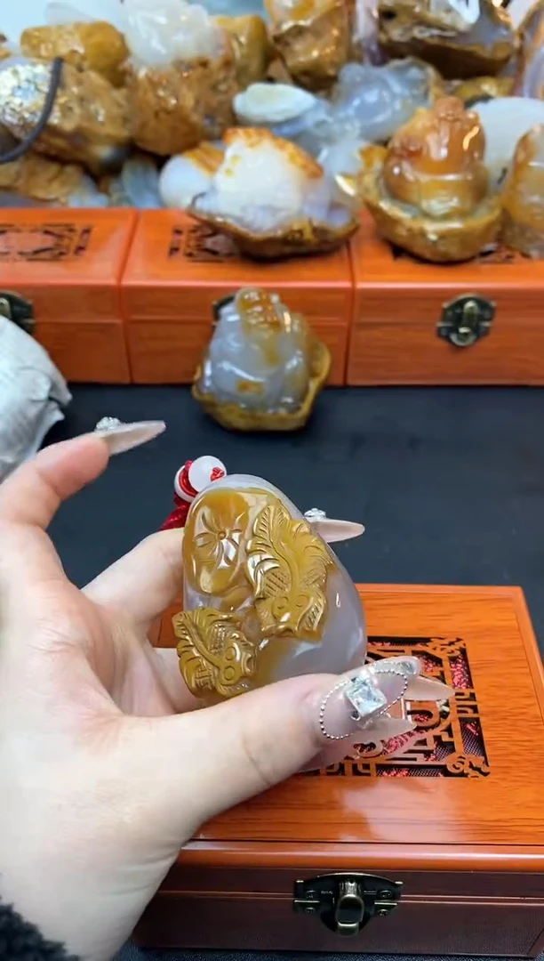 【闪购商品】玛瑙/玉髓珠宝奇石未镶嵌1