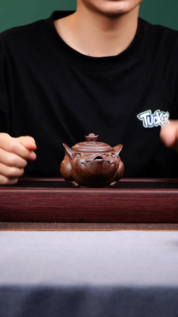 茶壶紫砂宜兴原矿紫砂作品