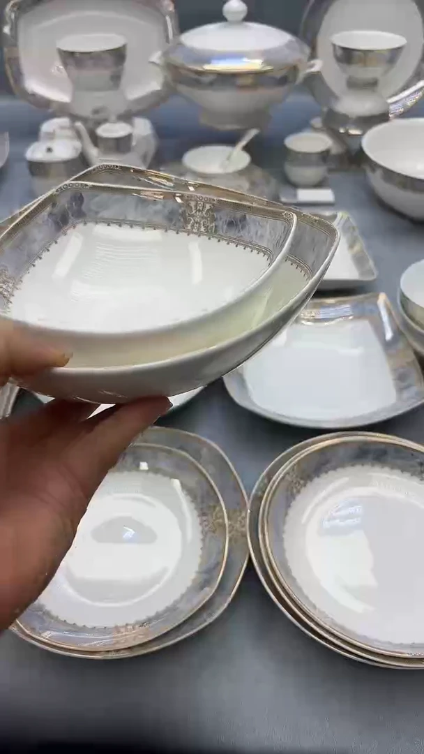 骨瓷开门大吉6三角1个.8三角1个.