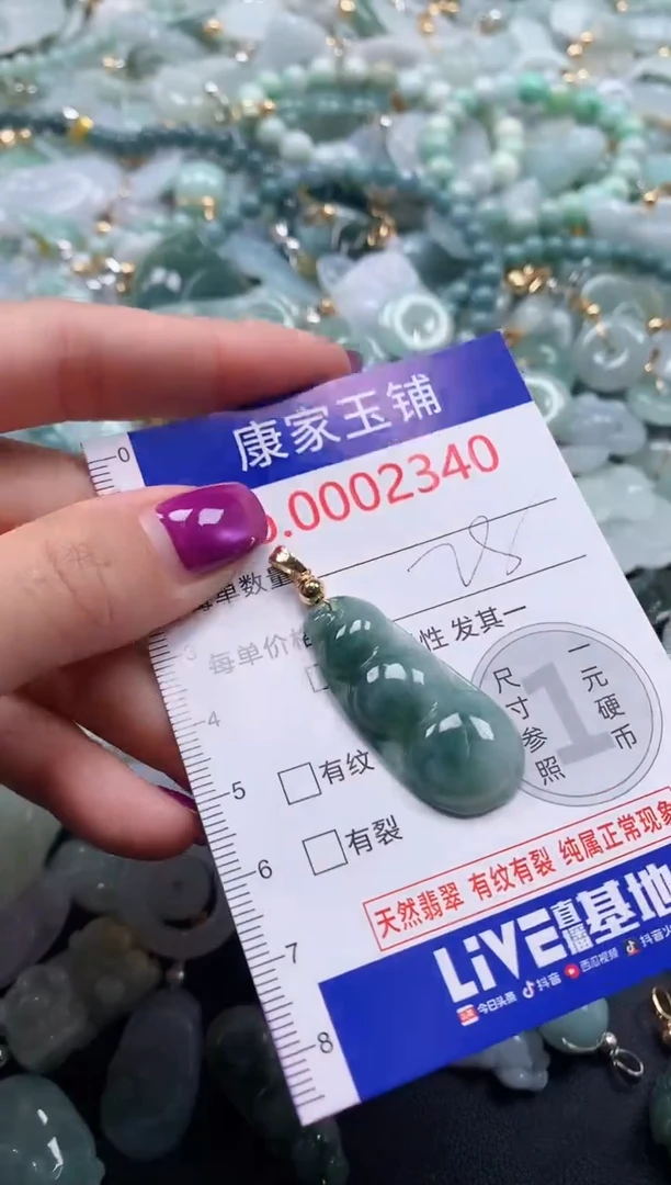 颈饰未镶嵌翡翠2340