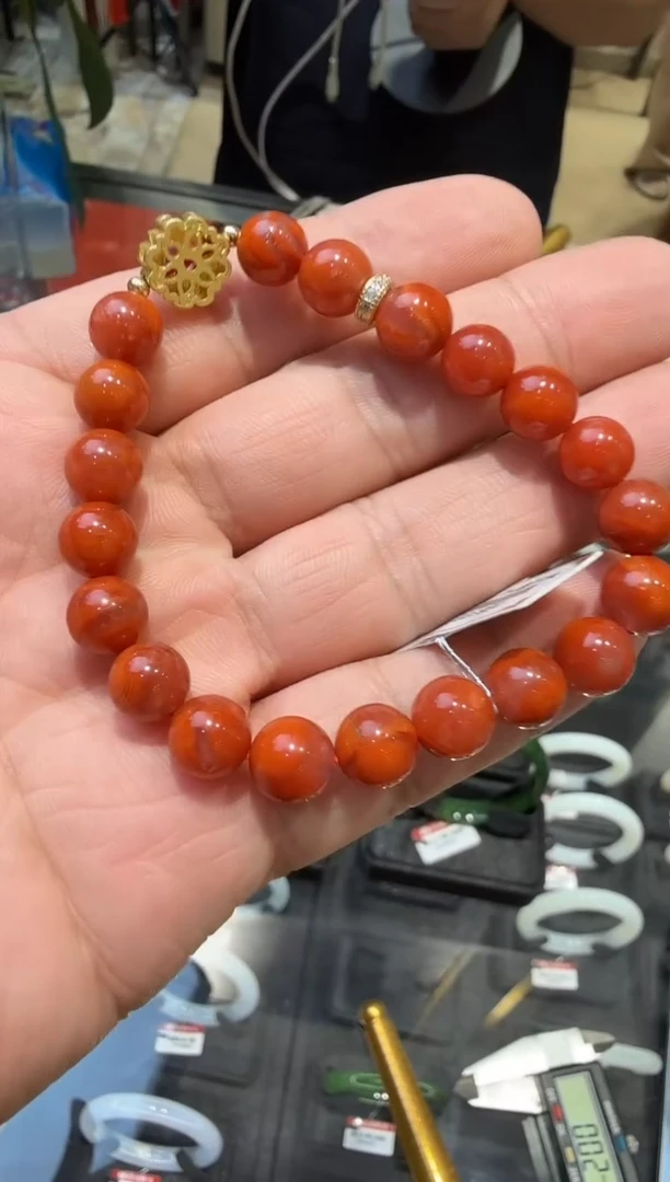 未镶嵌手链南红玛瑙H****?多样性发一