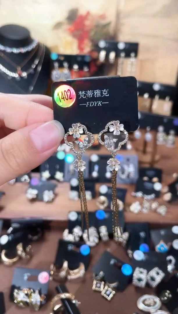 合金925银锆石梵1402