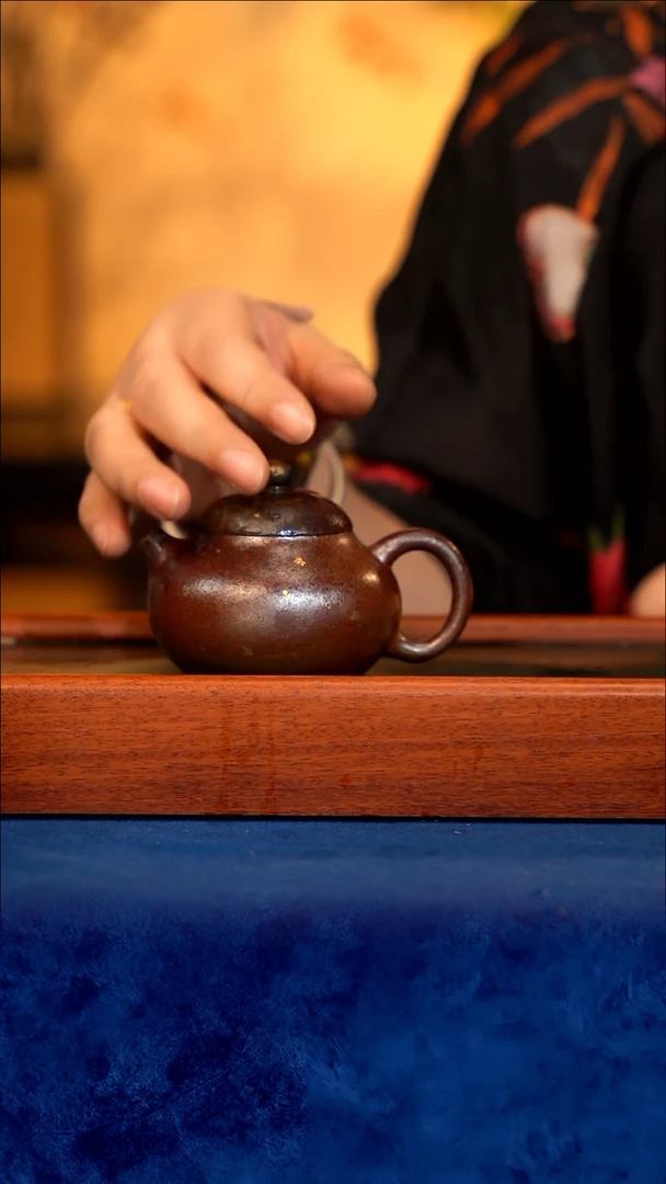 紫砂 宜兴紫砂 GFY 小叶紫檀 文旦