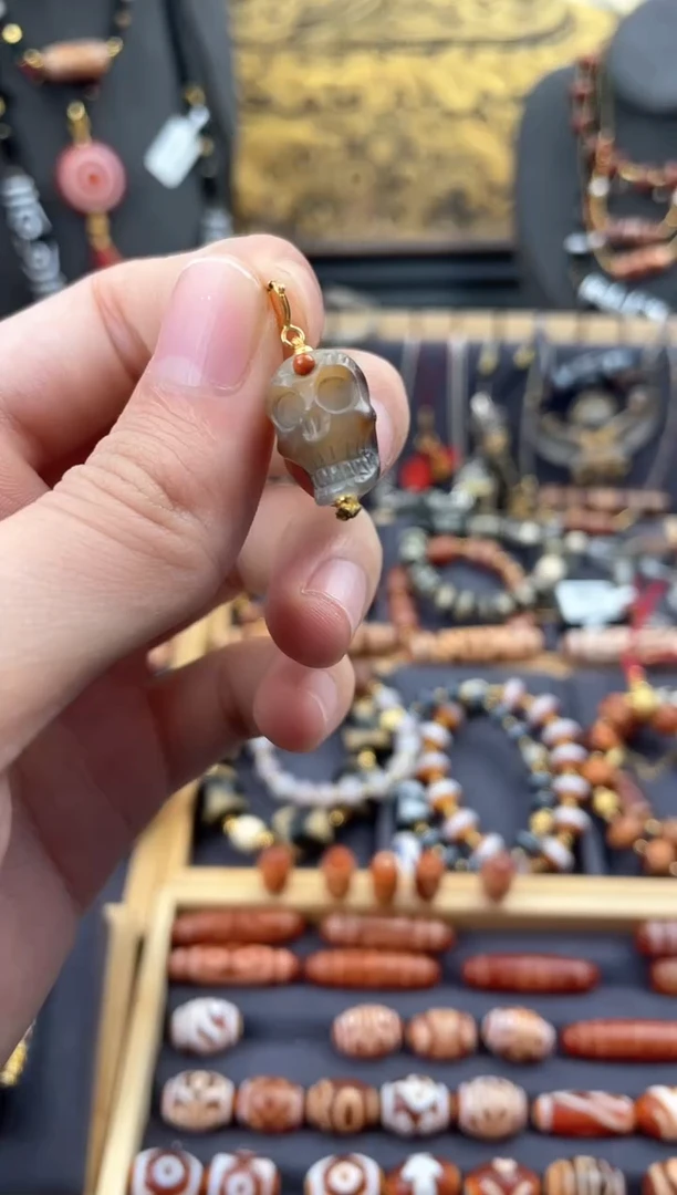 【闪购商品】玛瑙/玉髓颈饰未镶嵌行运尸尸万能扣