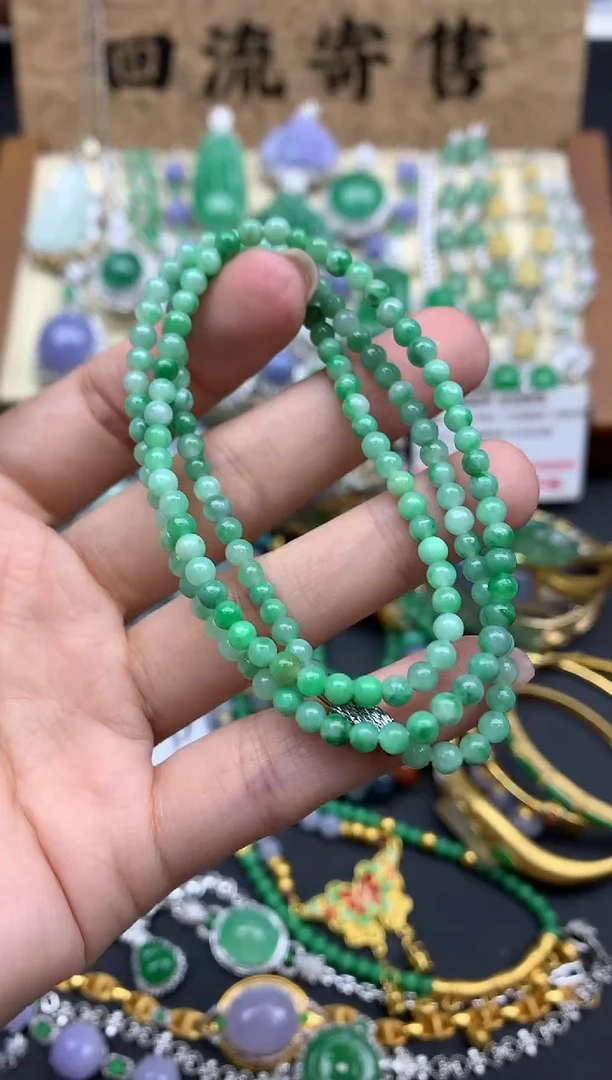 【闪购商品】翡翠手串未镶嵌293-中国好珍宝