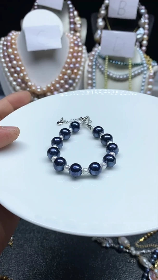【闪购商品】淡水珍珠手串合金多人