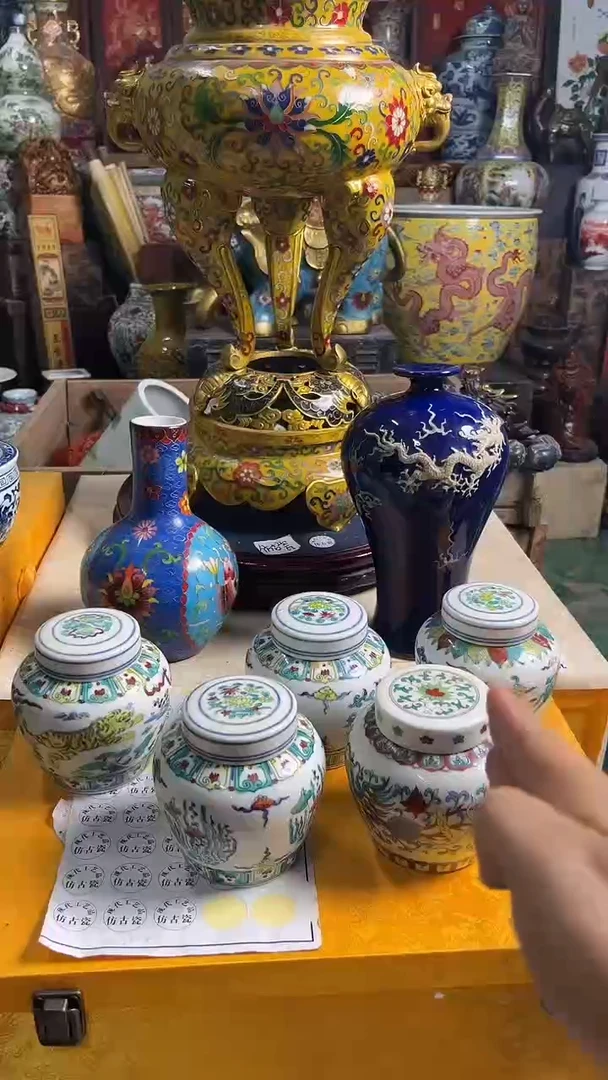 摆件现代陶瓷摆g