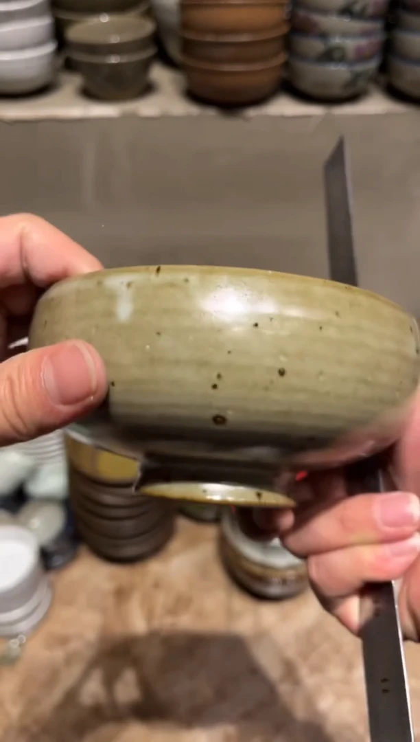 【闪购商品】瓷片120 燕麦高足米饭碗1个