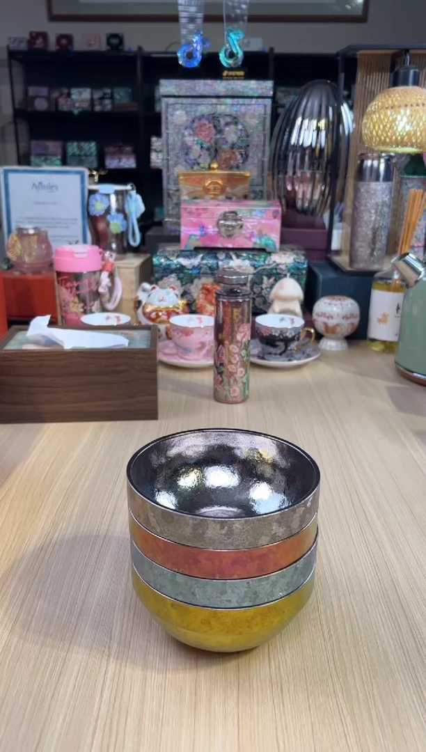 匠心达 纯钛双层钛碗（大号四色）