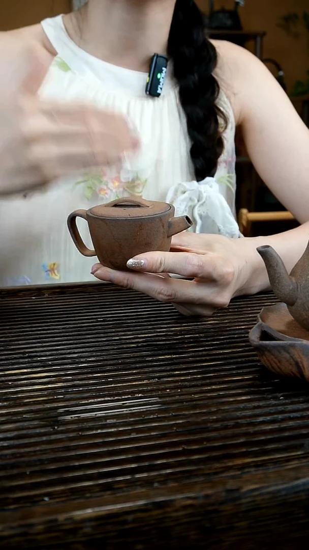 静悟斋老岩泥 黄泥段 汉瓦壶