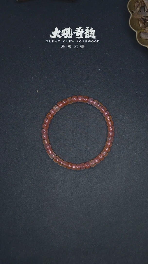 手串未镶嵌南红玛瑙联合料糖果直切5.5