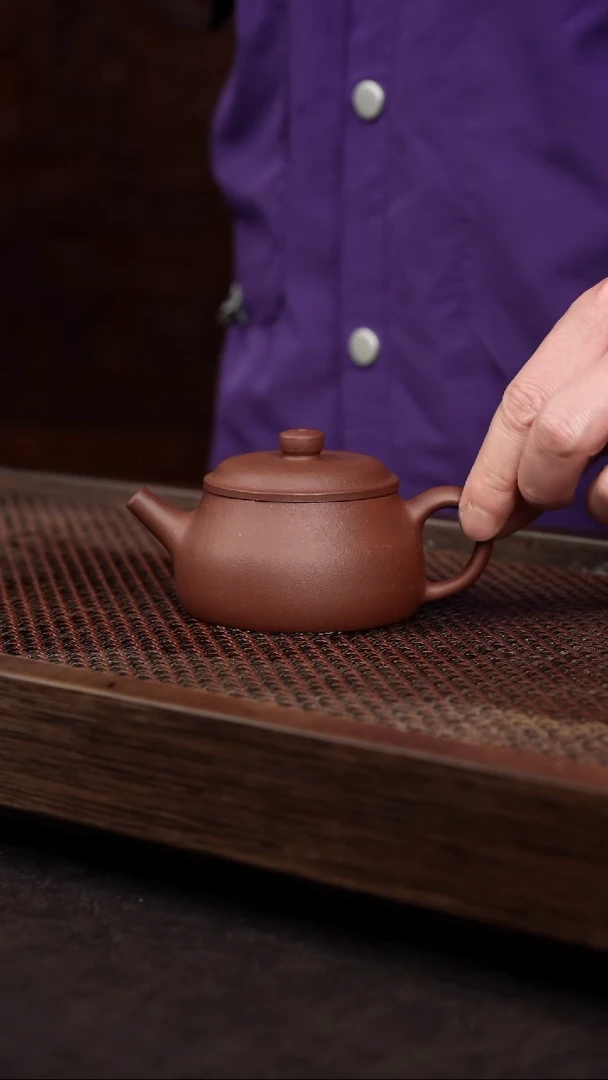 【闪购商品】紫砂茶壶底槽清扁钟