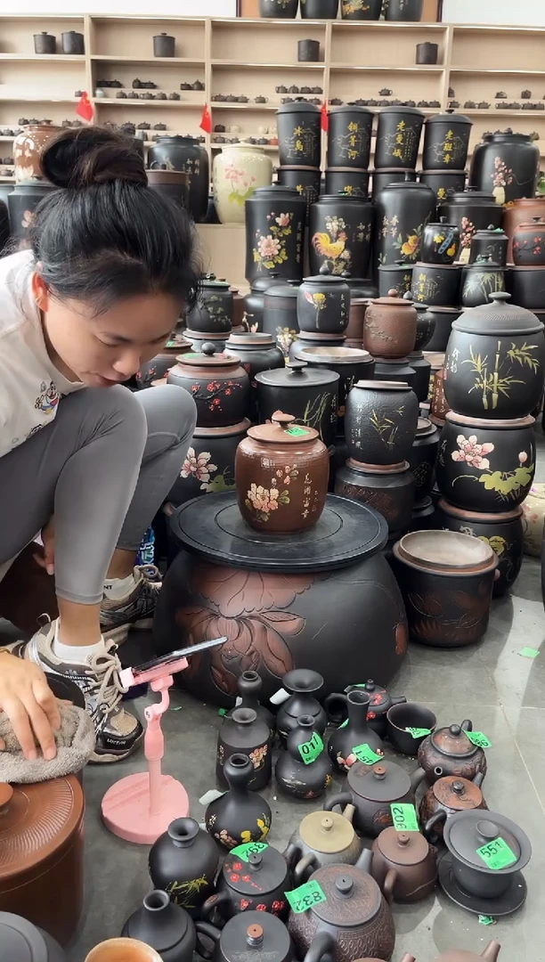罐瑕疵茶叶罐 冬瓜古铜色  701
