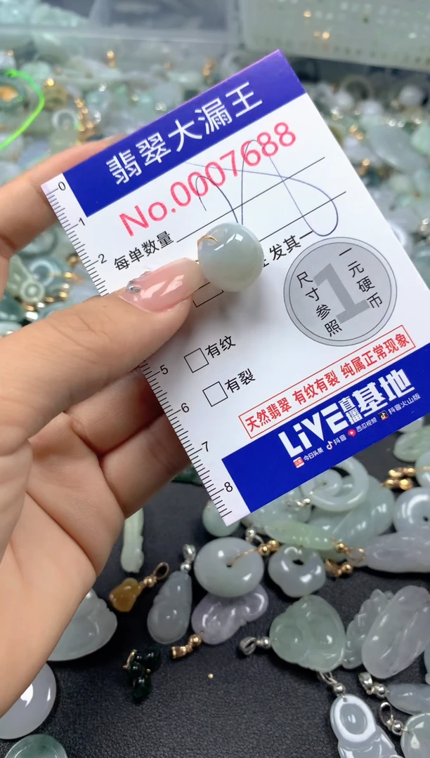颈饰未镶嵌翡翠7688