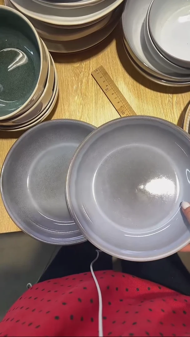 瓷43高温釉下彩陶瓷餐具