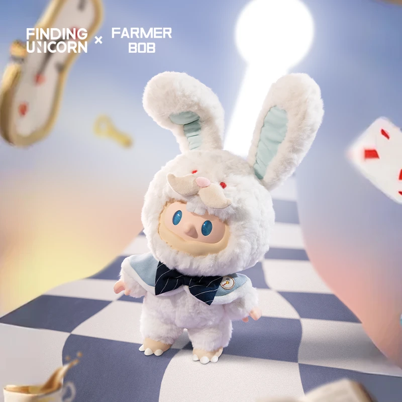 寻找独角兽【爆品】FARMER BOB 时空兔管家BOB-搪胶毛绒公仔