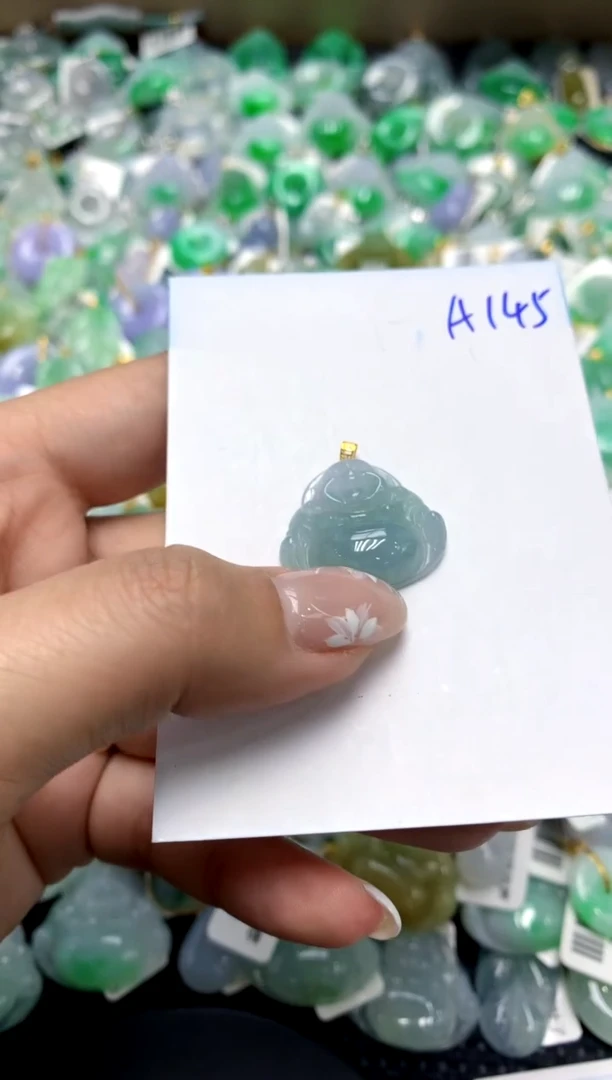 【闪购商品】翡翠颈饰18K金镶嵌111111111111111111