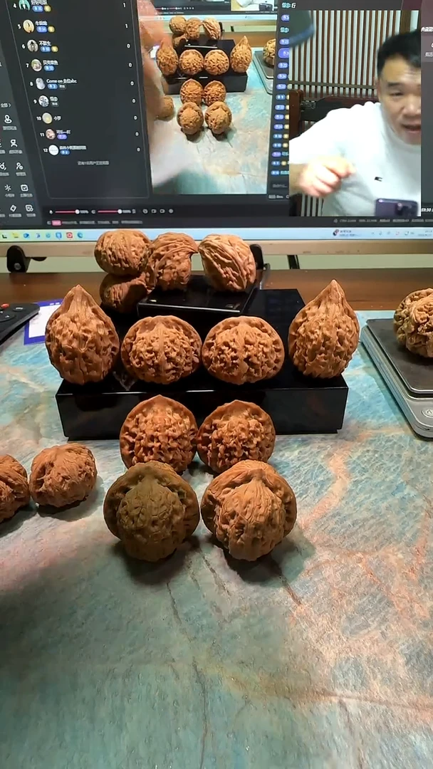 吊坠文玩核桃北*珊瑚鼎43