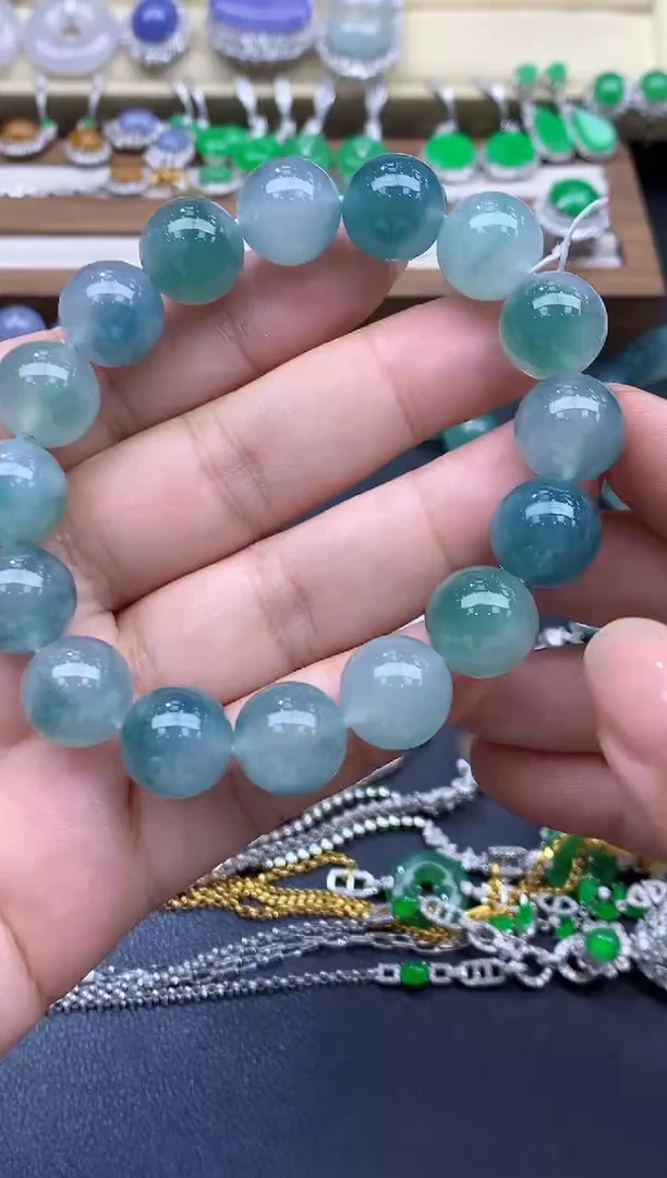 未镶嵌手链翡翠681-春日珠宝