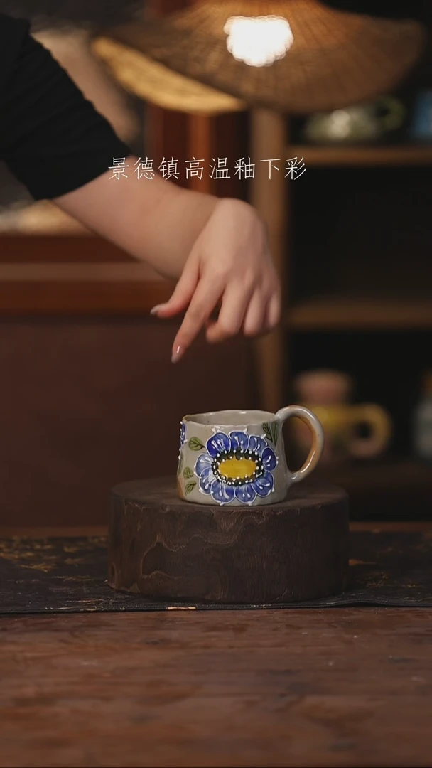 景德镇高温釉下手绘陶瓷066