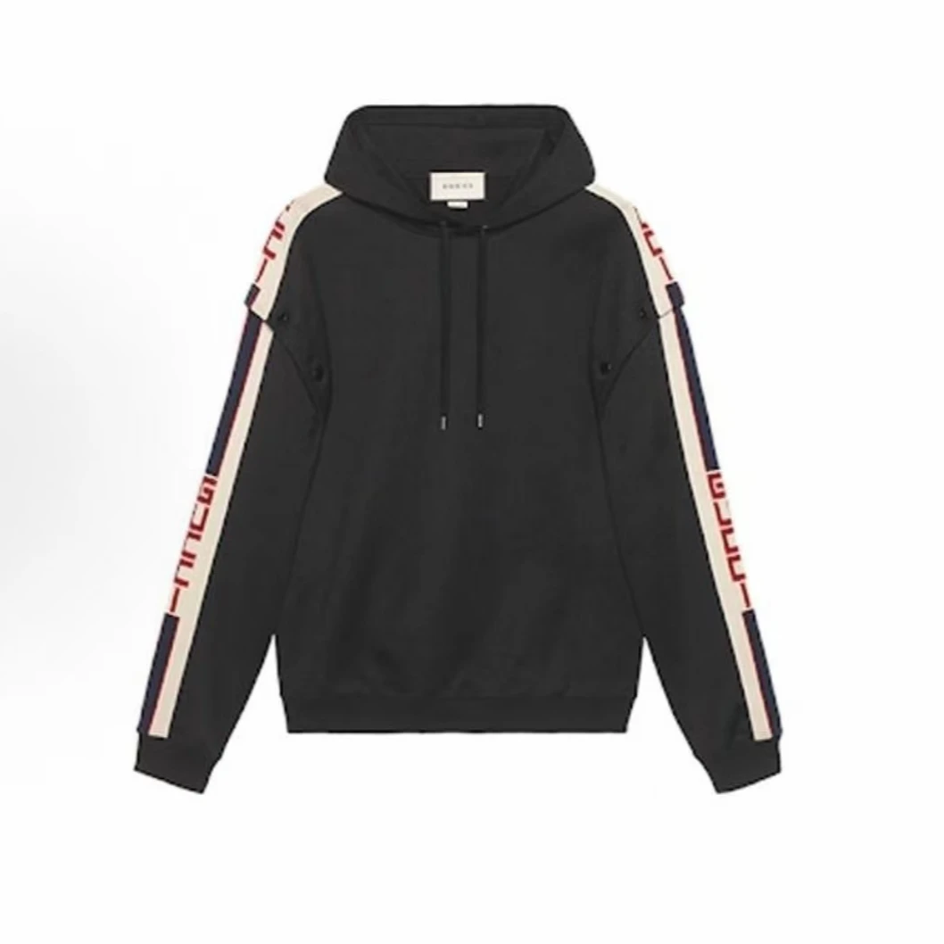 未使用 GUCCI/古驰 袖子可拆卸套头连帽卫衣