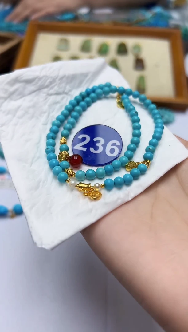 玛瑙/玉髓手链银S925镶嵌236