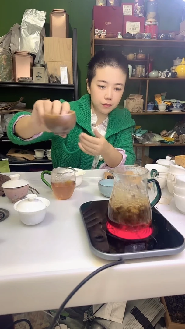 彩选单品柴烧罗汉杯