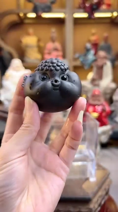 紫砂茶宠器闵茶宠摆件