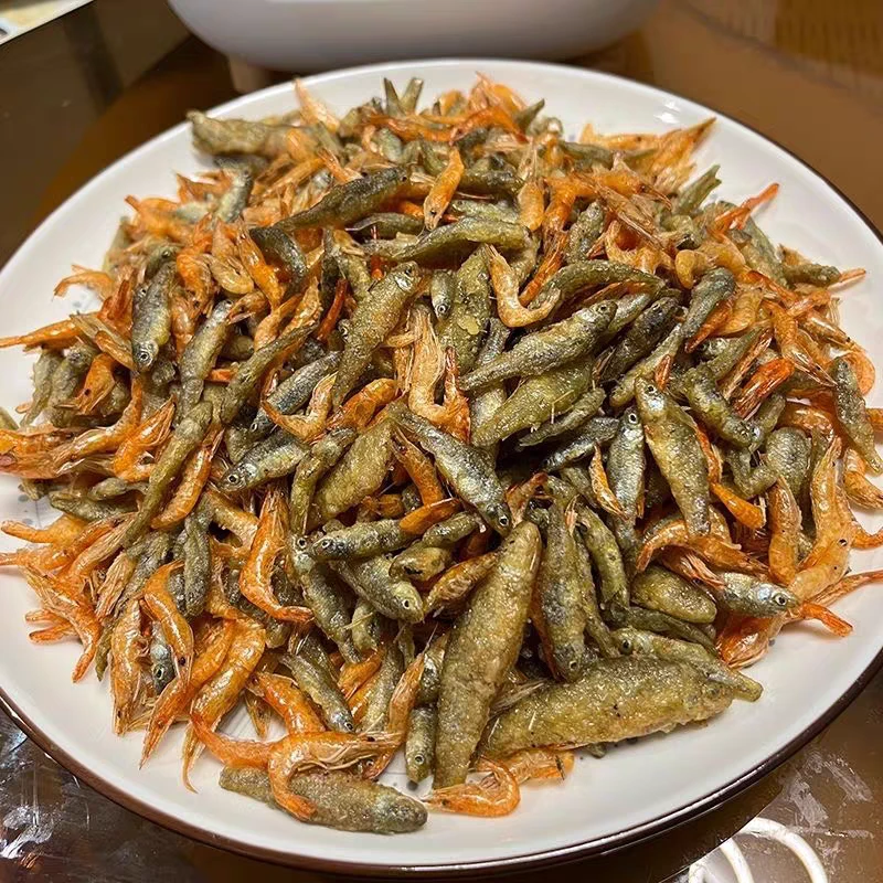 小溪小河野生鱼虾混装包邮链接。