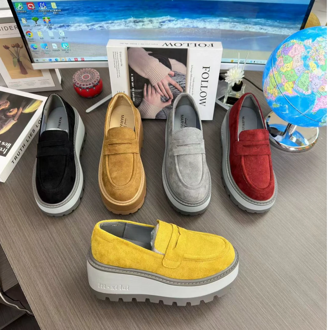 ay02-时尚爆款女鞋推荐豆豆鞋百搭系列舒适夏季潮流