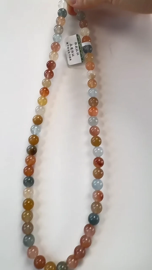 颈饰未镶嵌水晶兔毛项链5260