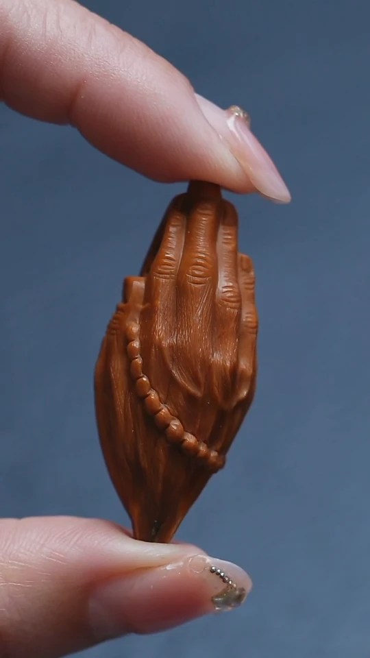 【闪购商品】橄榄核吊坠苏工橄榄核