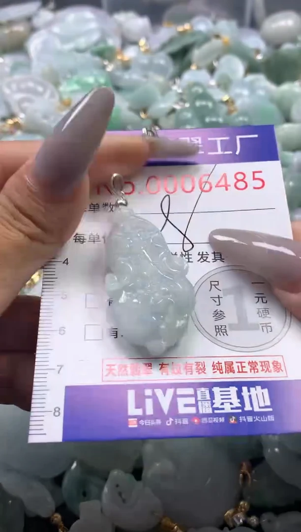 颈饰未镶嵌翡翠6485