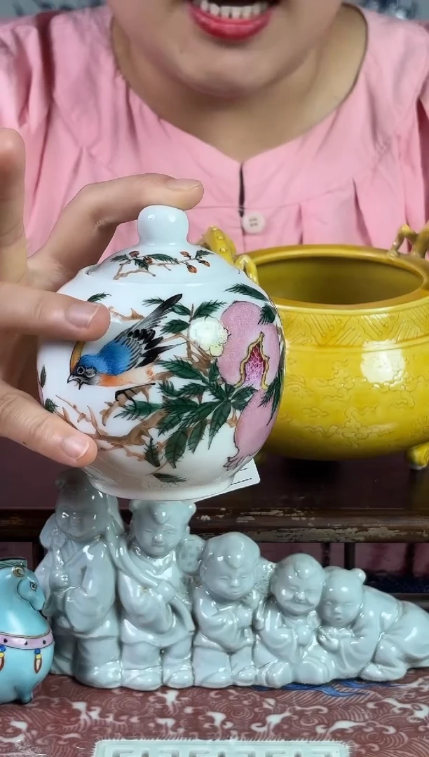 摆件景德镇陶瓷仿古摆件M108