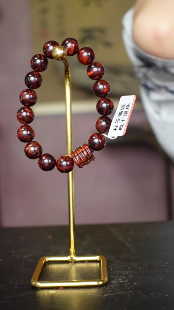 木本降真香海南红降1.2高货芝麻点竹节单圈沉水