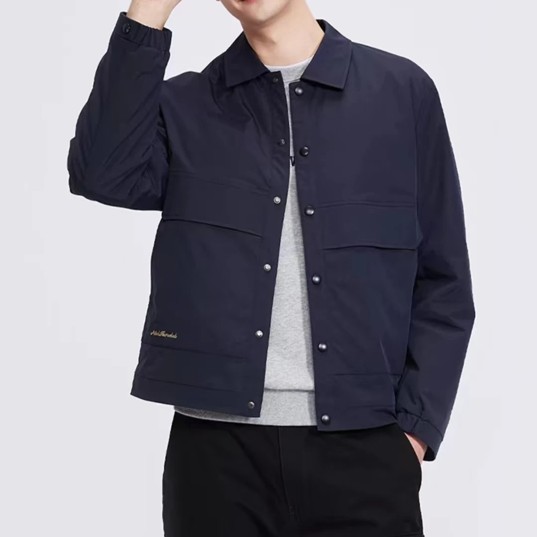 【徐301~400】直播间休闲百搭时尚翻领夹克商务经典男士