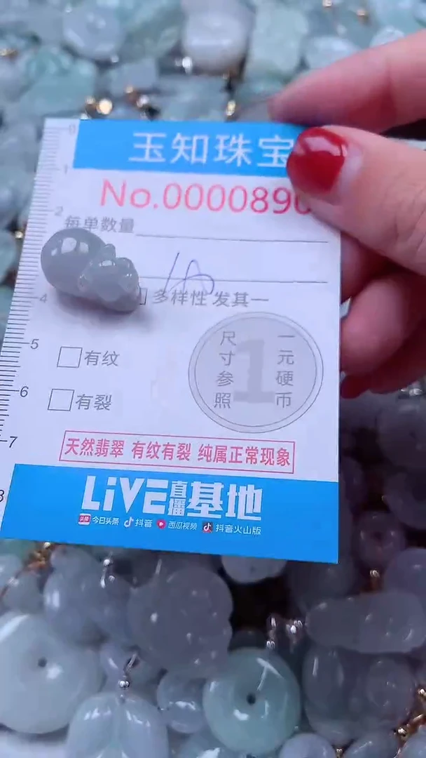 吊坠(不含链)未镶嵌翡翠890